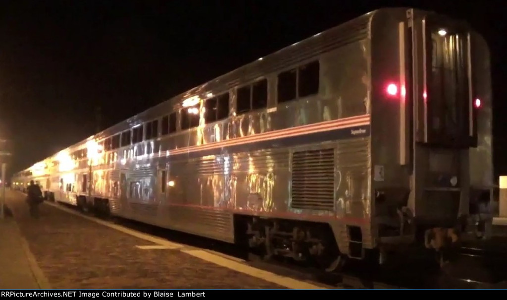 Amtrak getting ready to depart